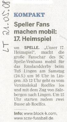 Presse2008_LT_VorberichtTuS-SCSV 01_2008.05.21