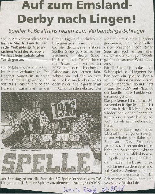 Presse2008_WirInRheine_FahrtZumTuS_2008.05.2102