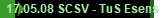 17.05.08 SCSV - TuS Esens
